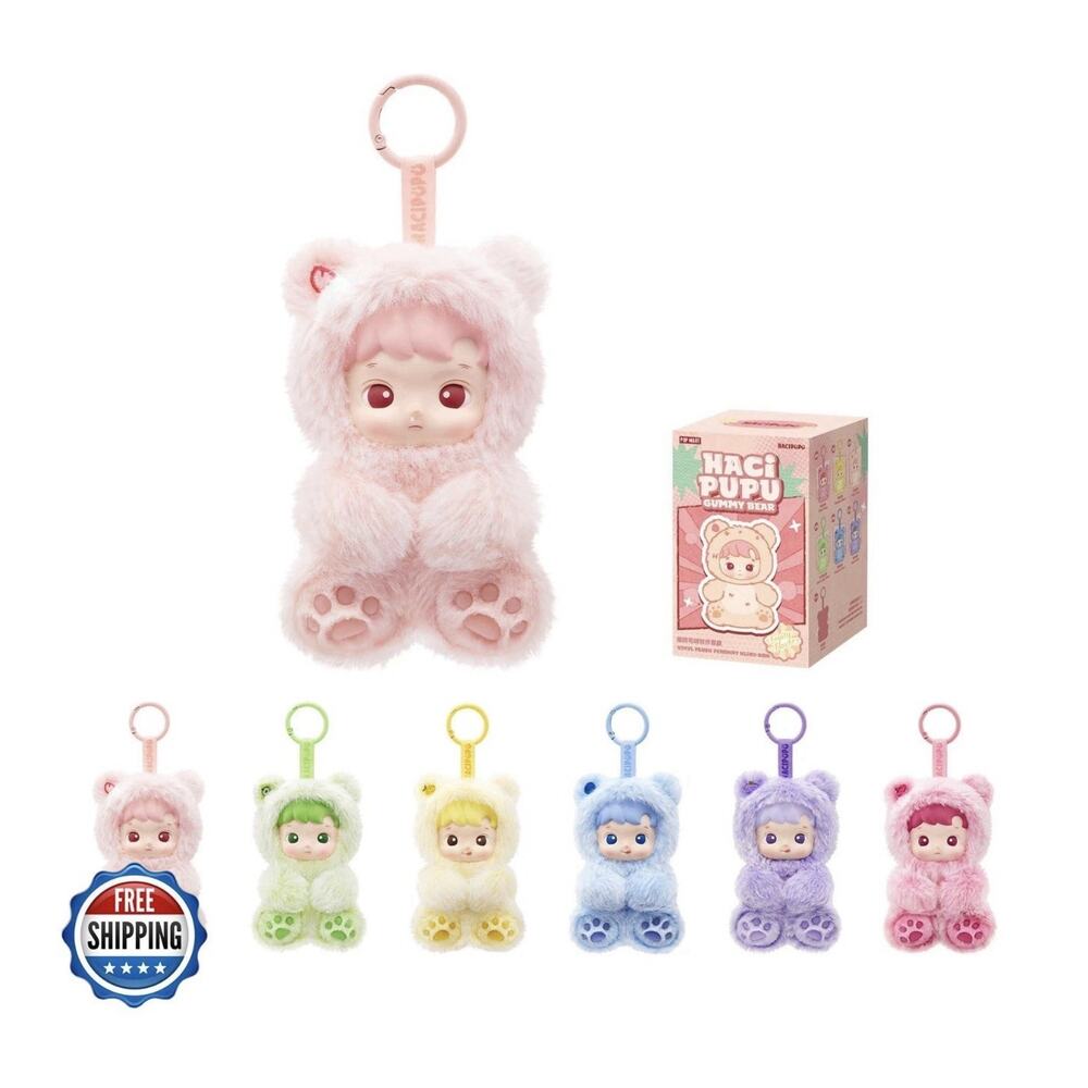 POP MART × HACIPUPU Authentic Gummy Bear Blind Box Pendant Plush | Sealed Random - Picture 2 of 9